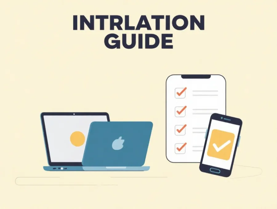 安装教程示意图